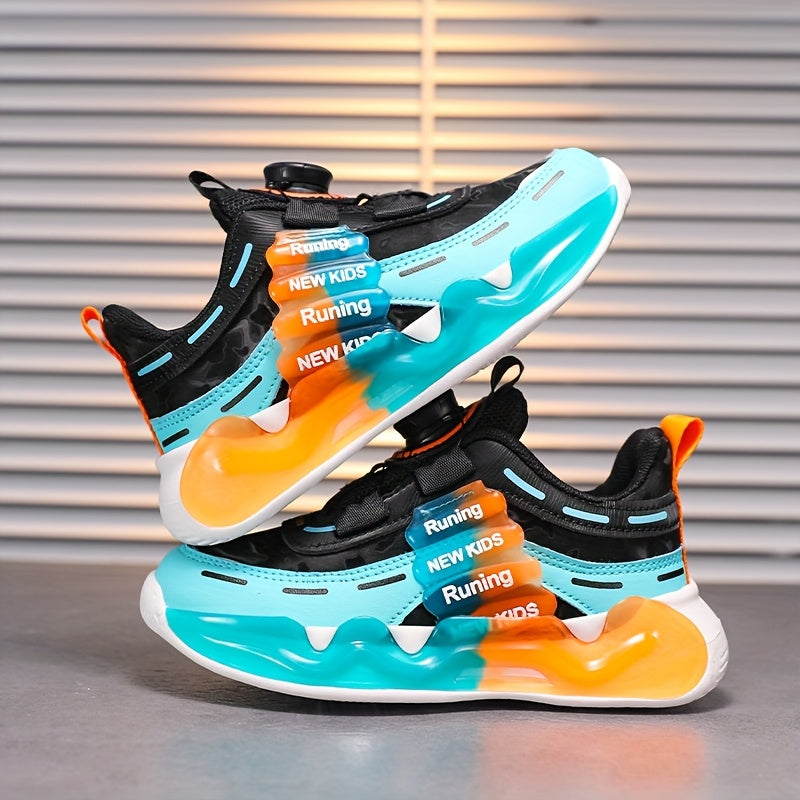 Мужские спортивные кроссовки из микрофибры и синтетической кожи для баскетбола, бега и школы