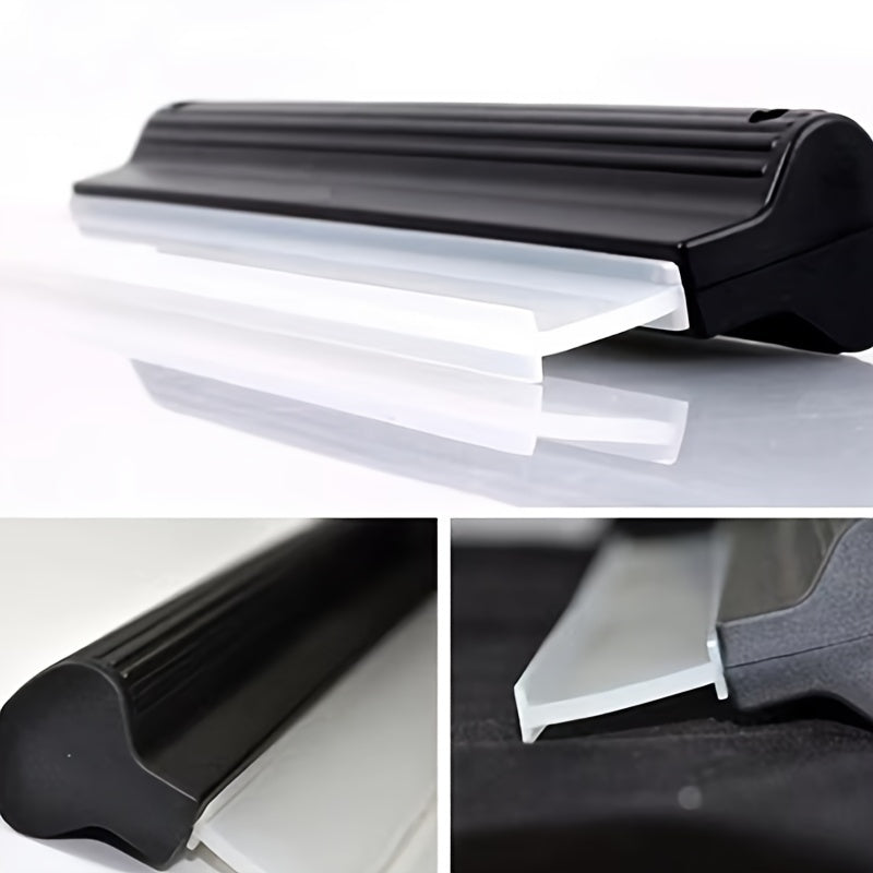 Raspador de silicona para agua para limpiar cristales de coche, mano