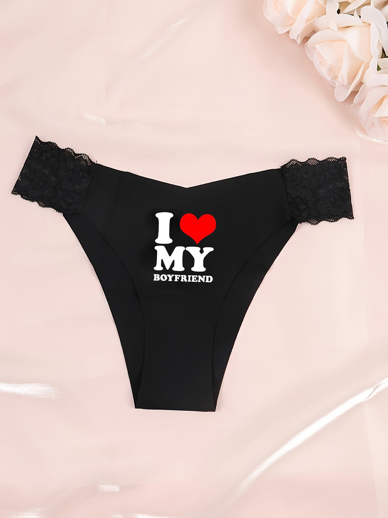 Women's Lace Triangle Panties Comfortable Sexy Underwear