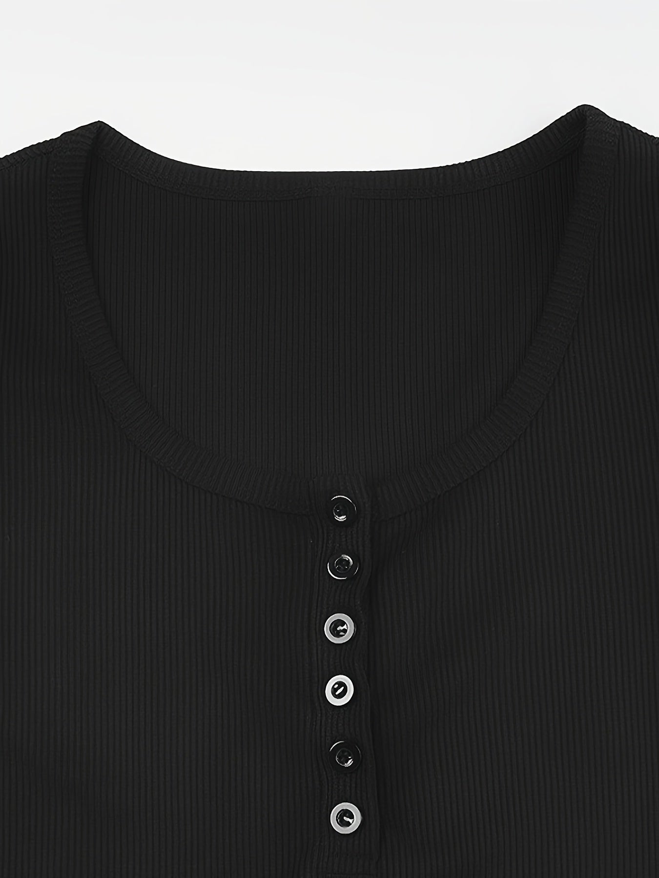 Camisetas deportivas casuales de talla grande para mujer con cuello en V y manga corta, top de color sólido