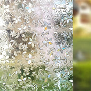 Self-Adhesive PVC Glass Window Film Waterproof UV-Resistant Transparent Opaque