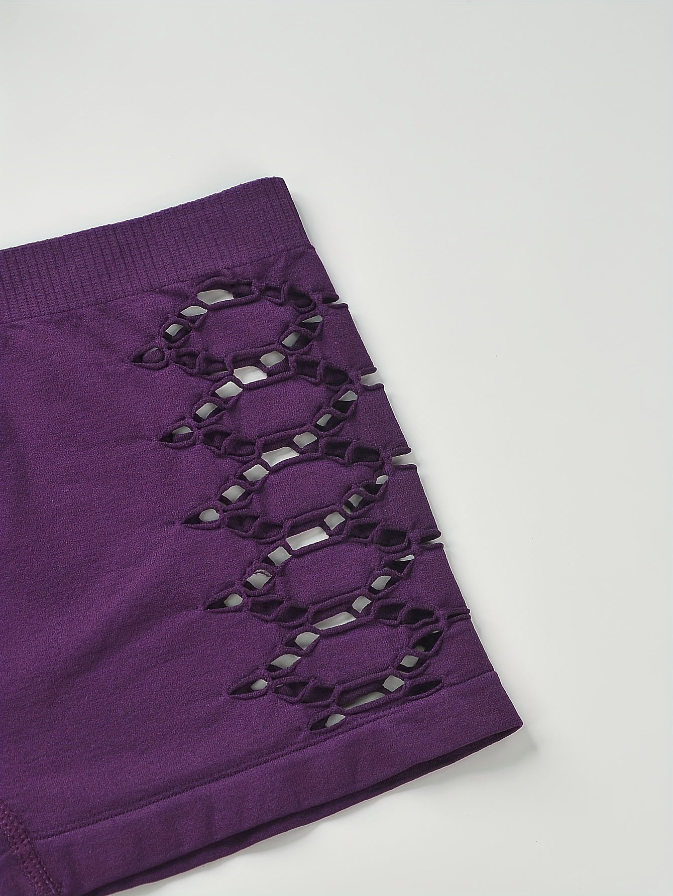 Women's Lingerie Set with Hollow-Out Design and Seamless Tummy Control Panties