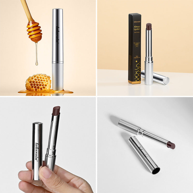 Hydrating Lip Balm with Vitamin E Matte Finish Brown Shades for All Skin Types