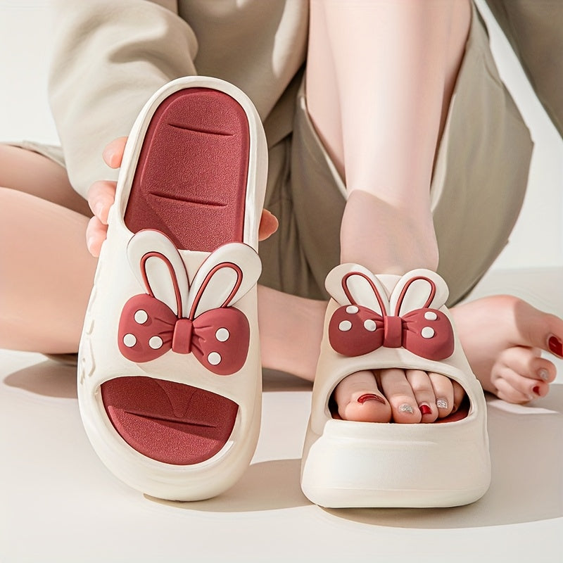 Women's Cartoon Print EVA Slippers Non-Slip Casual Summer Indoor Outdoor
