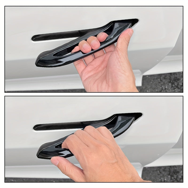 Car Door Handle Stickers for Tesla Model 3 and Y Anti-Freeze Protection Set of 4