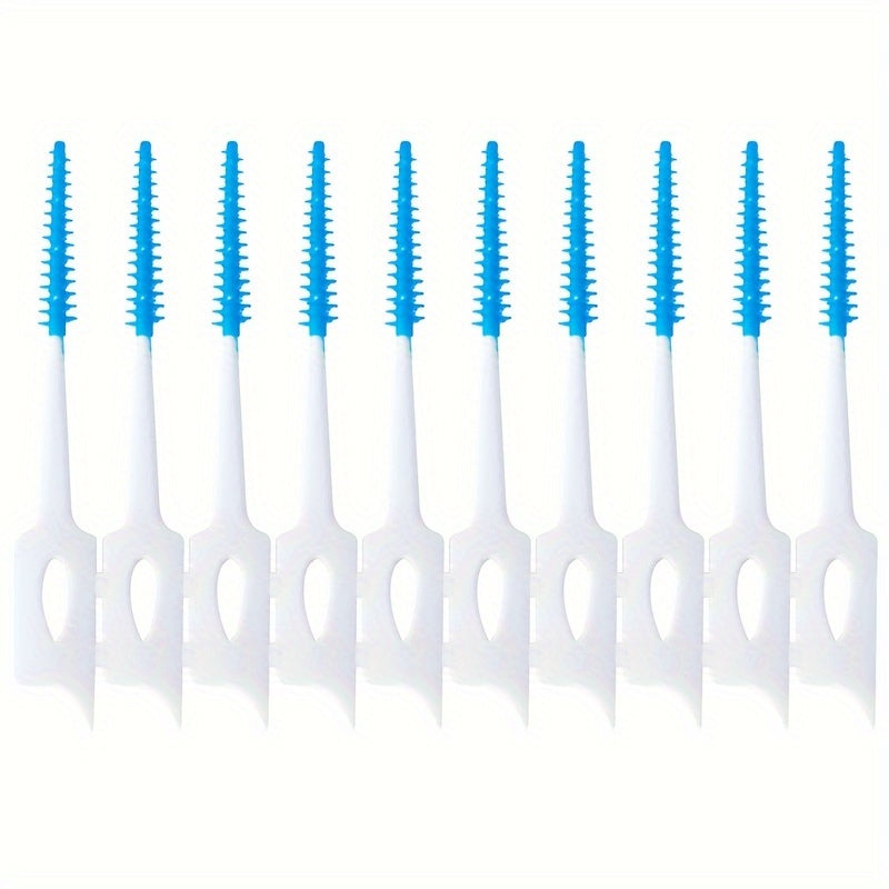 40/200pcs Dental Interdental Floss Brush Cleaners for Teeth Braces and Detail Cleaning