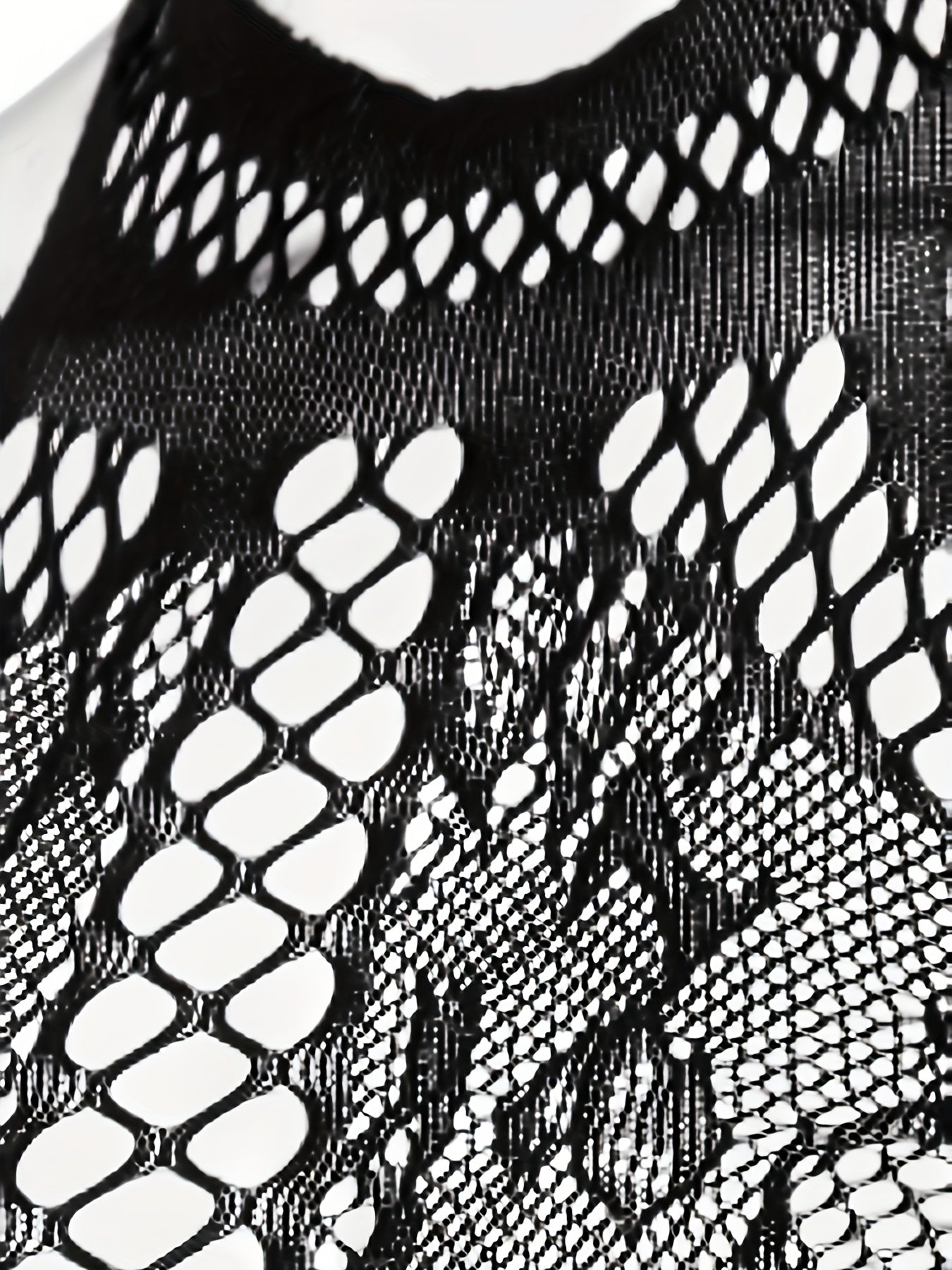 Vestido ajustado de encaje y malla de estilo europeo y americano para discoteca, con cuello colgante