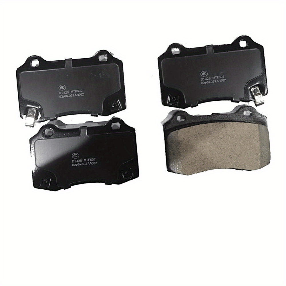 Набор из 4 задних тормозных колодок для автомобилей совместимых с различными моделями, прочные OEM