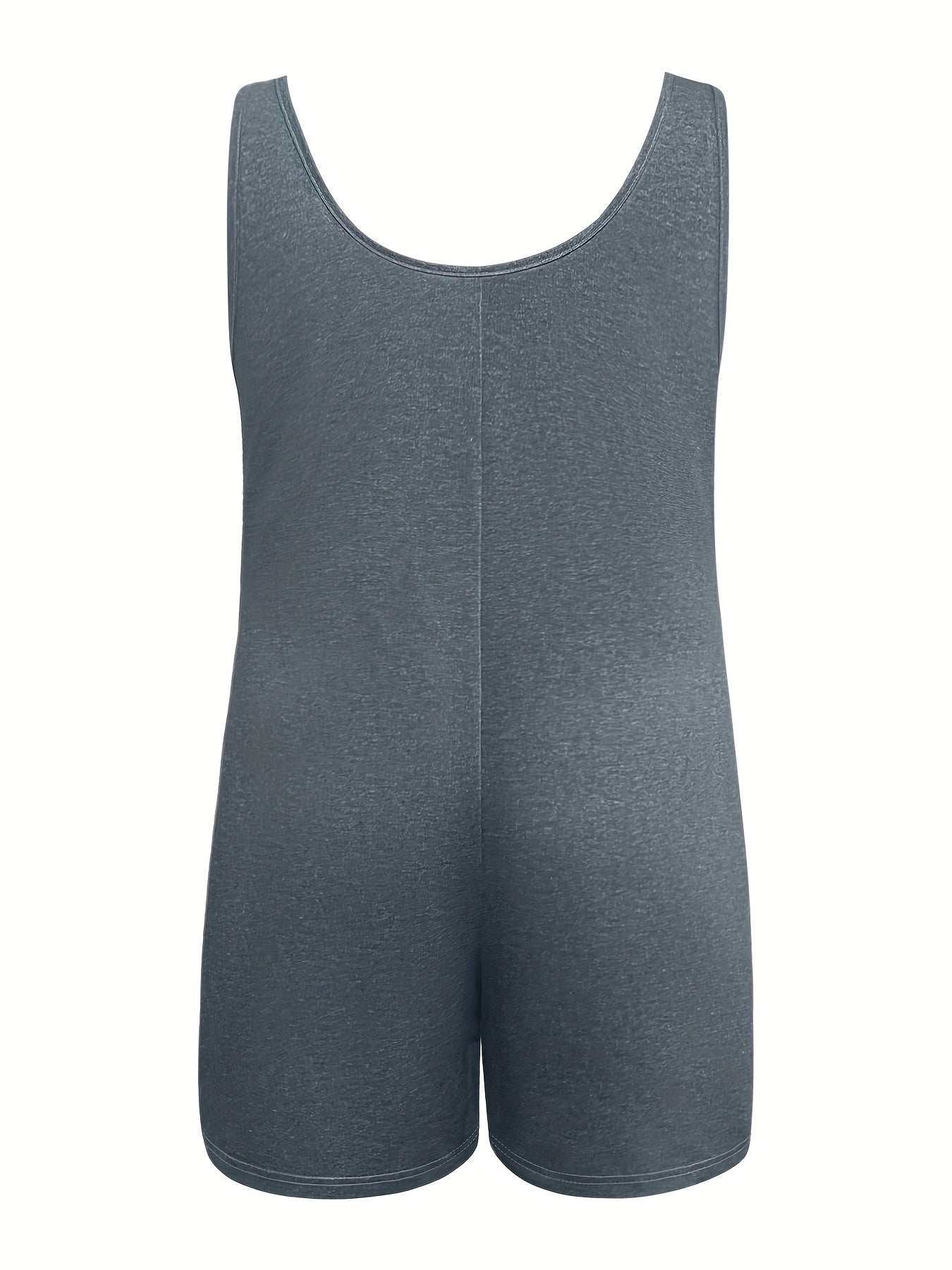 Women's Floral Print Sleeveless Jumpsuit All-Season Plus Size Casual Romper