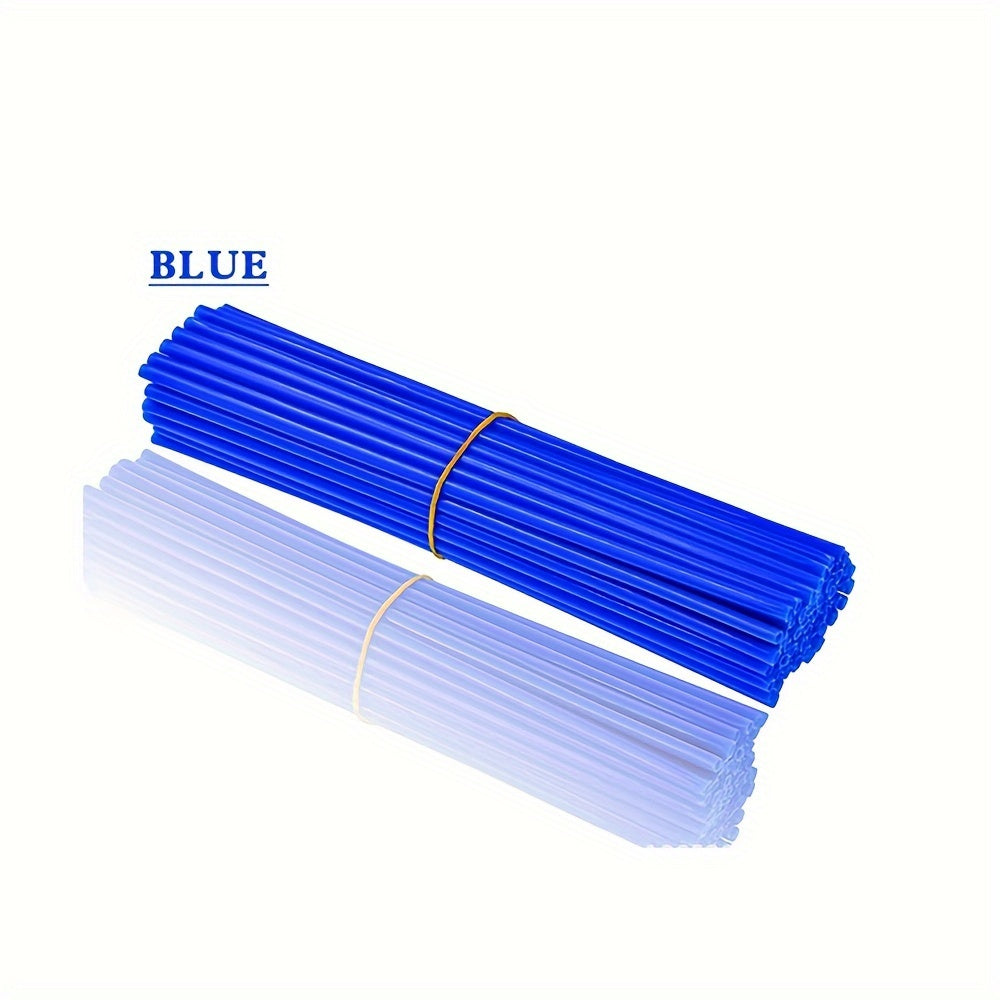 Universal Motorcycle Wheel Rim Spoke Wrap Kit 24cm 9.4in Dirt Bike Enduro