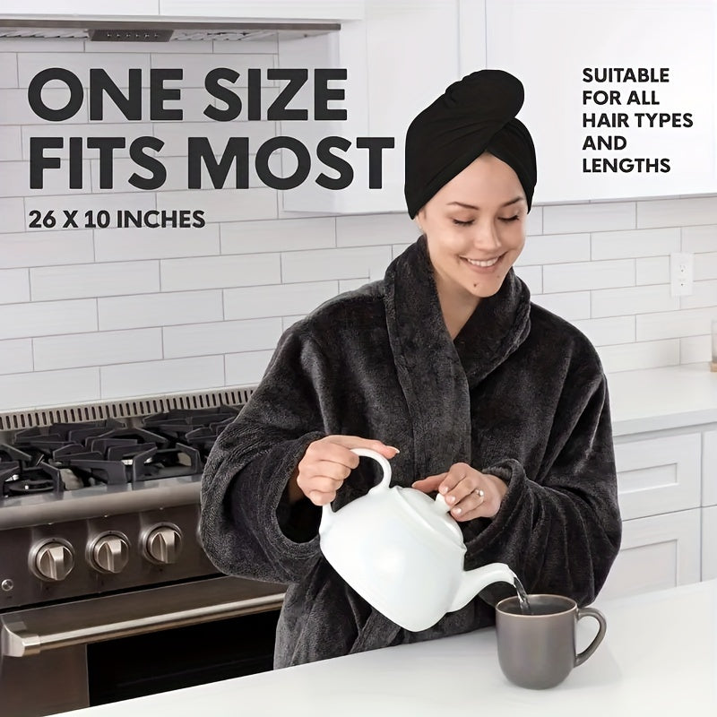 Ayollar uchun hammomda tez quritish uchun super singdiruvchi mikrofiber soch sochiq.