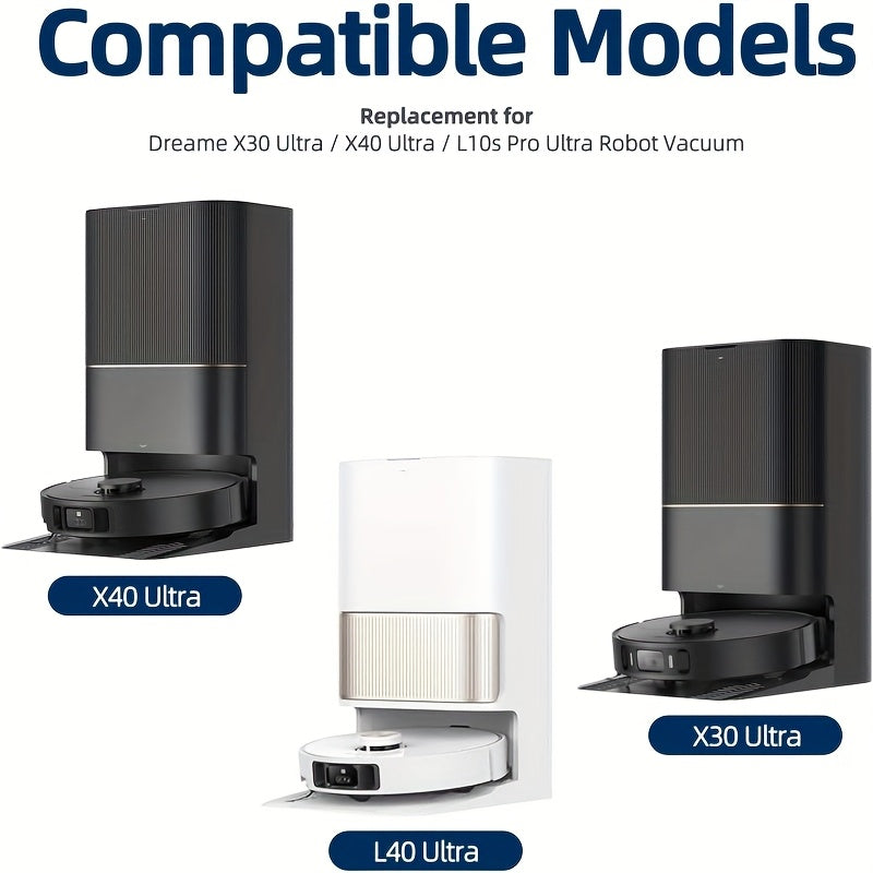 12-ta to'plam robot tozalovchi changyutgichlar uchun changyutgich sumkasi 3.2L 4-qavatli yopish