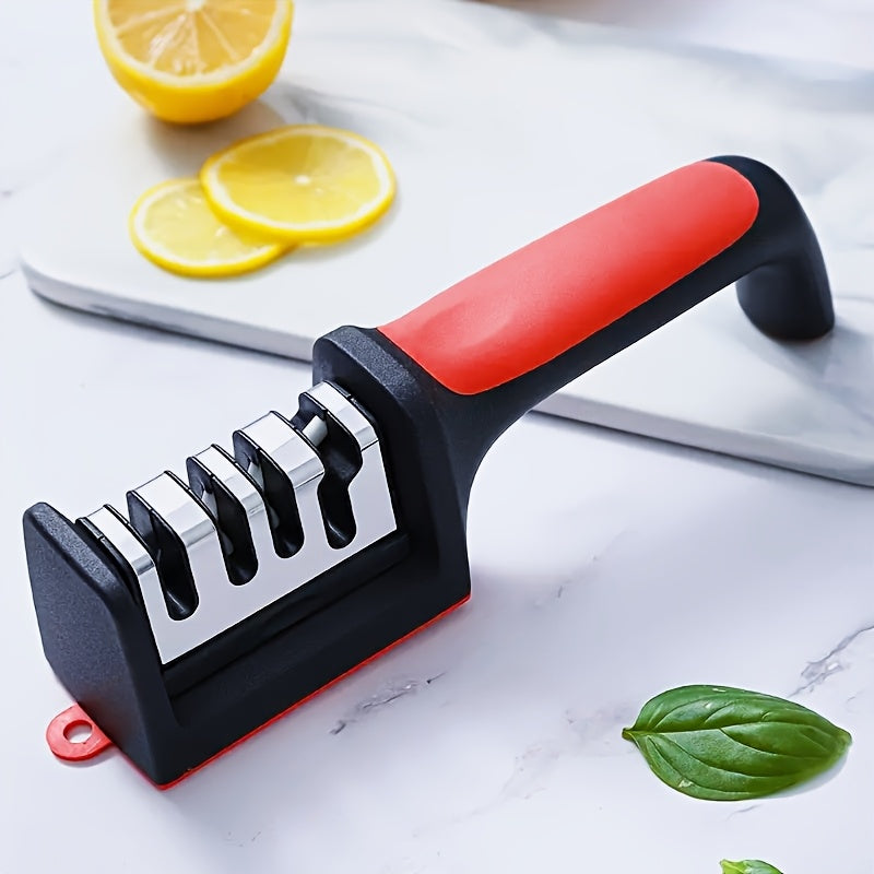 4 bosqichli pichoq silliqlash uchun olmos keramika tayoqchalari tez tiklanadigan xavfsiz oshxona asbobi