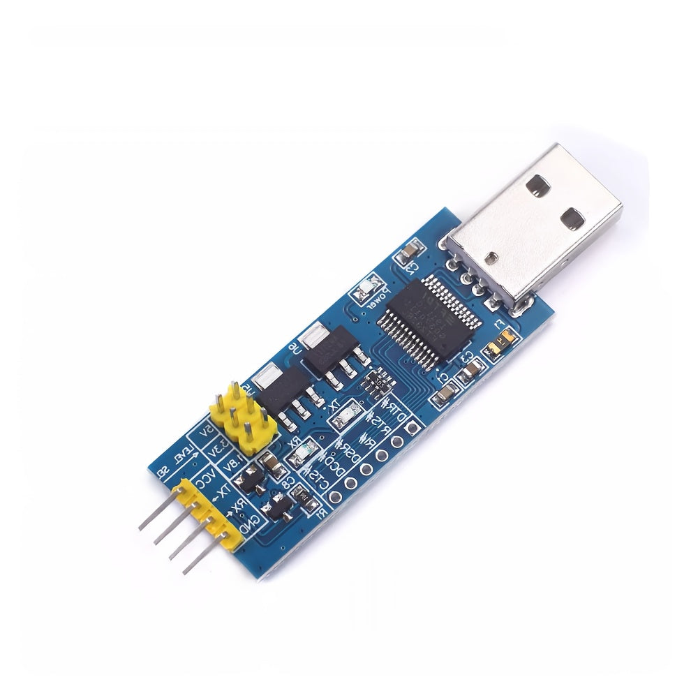 Adaptador USB a serie TTL con fuente de alimentación de 5V/3.3V/1.8V y material de fibra de vidrio