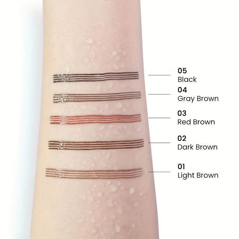 Women's Waterproof Eyebrow Pencil with 4 Micro-Sculpting Tips in 5 Colors
