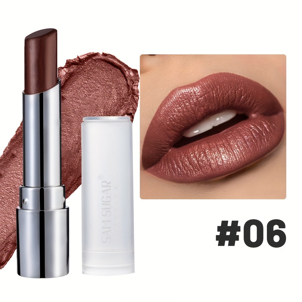 Lápiz de labios mate de terciopelo para mujer, a prueba de agua, de larga duración, en 6 colores