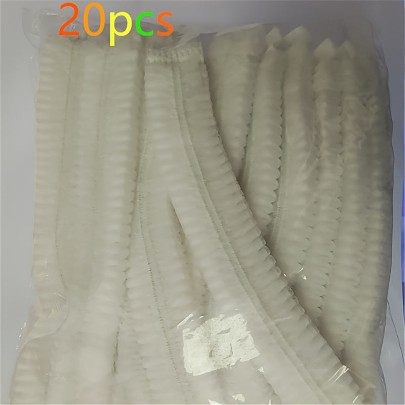 Bir martalik to'qima mato bilan qoplangan shishali shlyapa, 20-100 ta, oziq-ovqat xizmatlari va SPA uchun