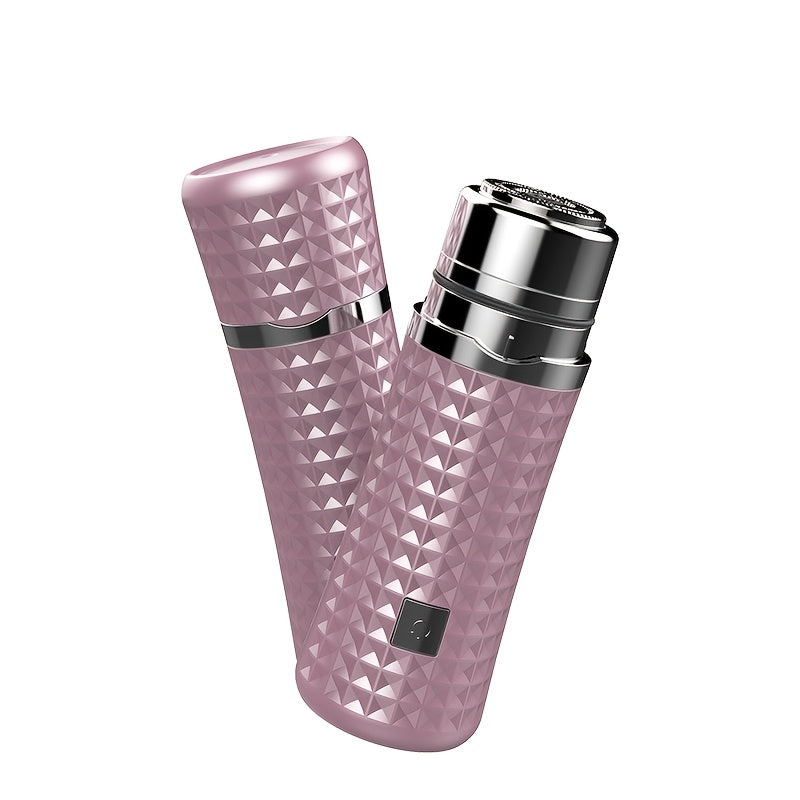 Электрический женский эпилятор для волос, перезаряжаемый через USB, для подмышек, ног и тела