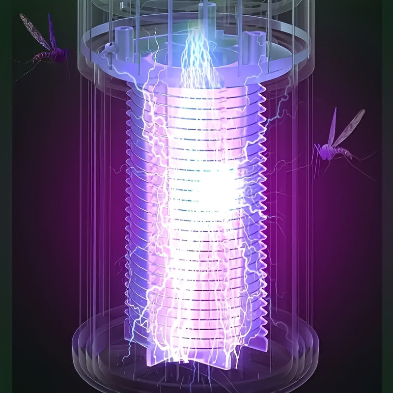 USB-заряжаемая лампа для уничтожения комаров, нетоксичный ловец насекомых без батареек, ультразвуковой репеллент для насекомых для использования в помещении.