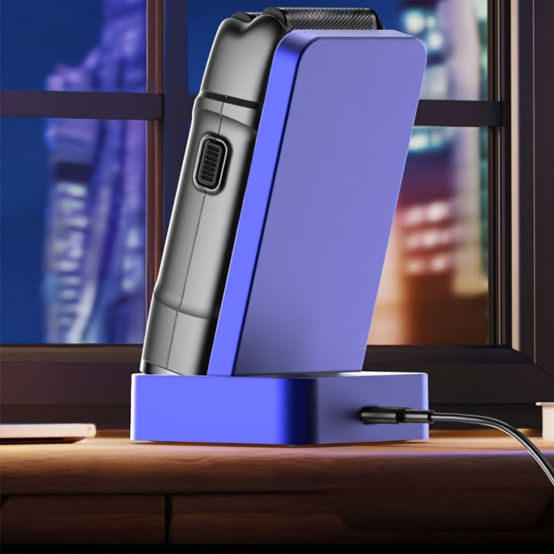 Набор машинок для стрижки волос с LED-дисплеем, 3 электробритвы, литий-ионный аккумулятор 2500 мАч, беспроводной