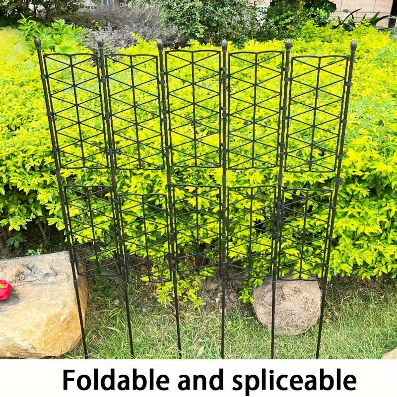 Европейский стиль железной проволочной решетки для цветов для вьющихся растений, роз и лотосов, для использования внутри и снаружи, садовая опора