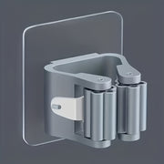 Gancho de pared de acero inoxidable para almacenamiento de fregona y escoba