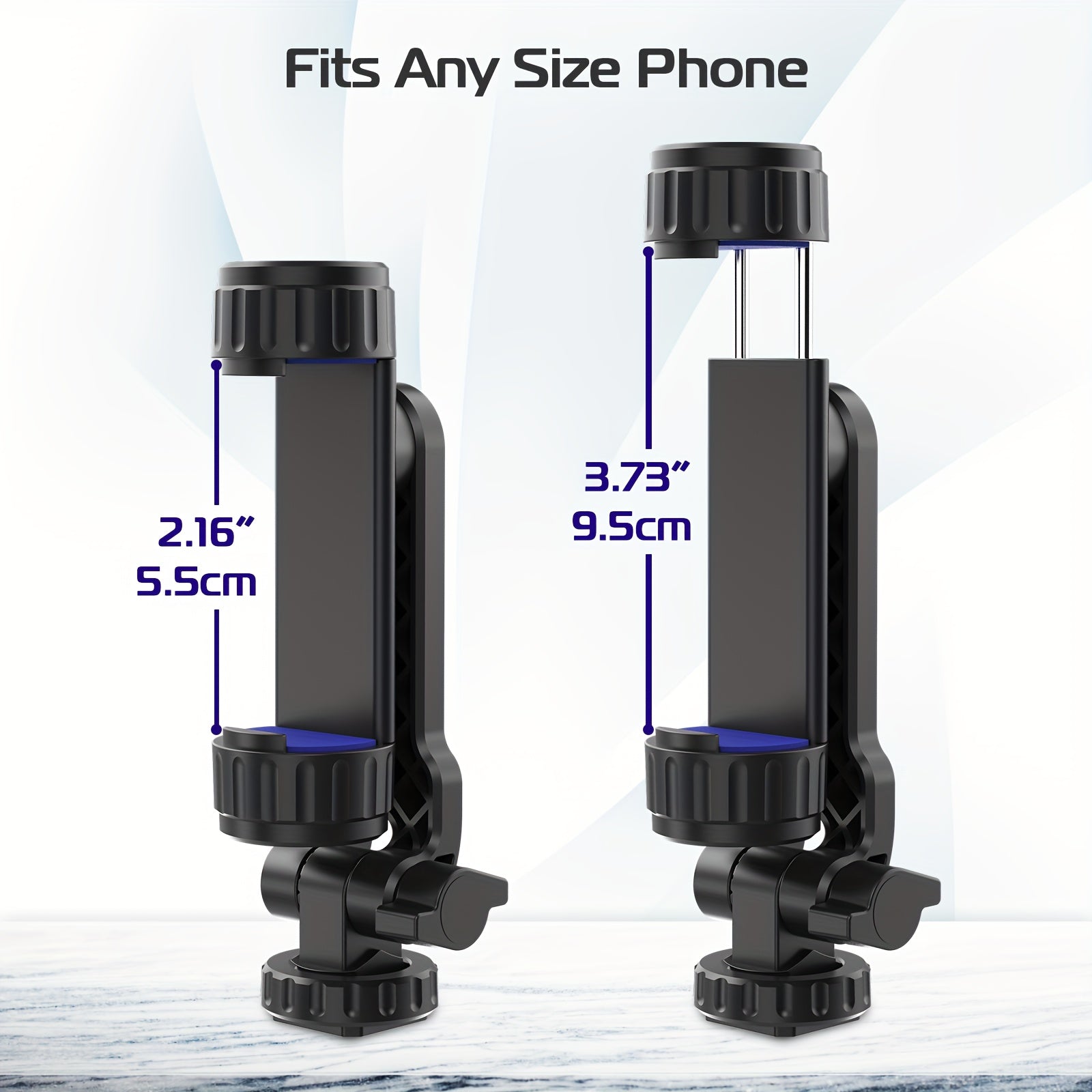 Mobile Phone Holder Tripod with Cold Boots 360 Degree Rotation Compatible with All Smartphones