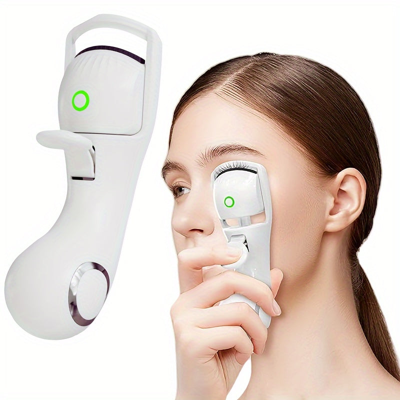 Electric Eyelash Curler with 3-Level Temperature Control USB Rechargeable Portable Makeup Tool