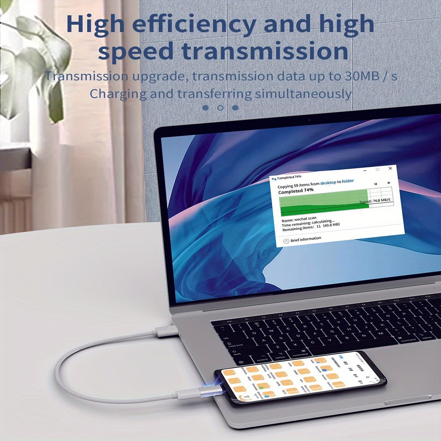 2-chi qism chaqiriladigan ayol Lightning dan USB C erkak adapteri, zaryadlash va ma'lumotlarni uzatish uchun