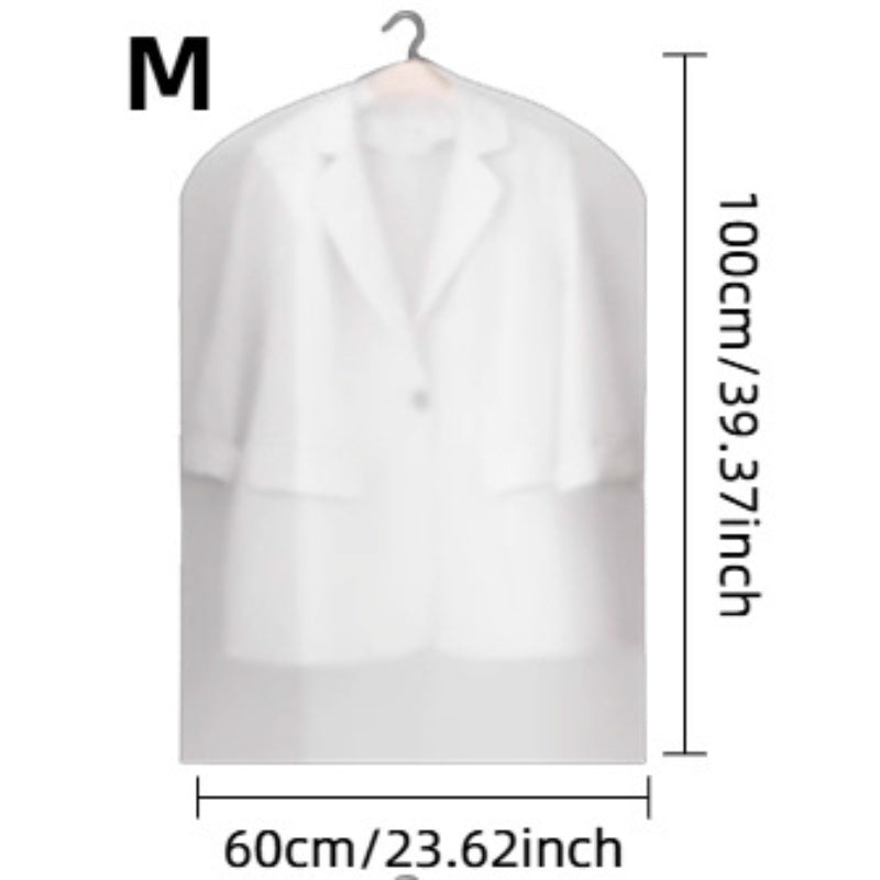 Защитите свои костюмы и платья с помощью этого набора из 5 прозрачных чехлов от пыли. Эти водонепроницаемые сумки на молнии идеально подходят для организации вашей одежды и отлично подходят как для Рождества, так и для Хэллоуина.