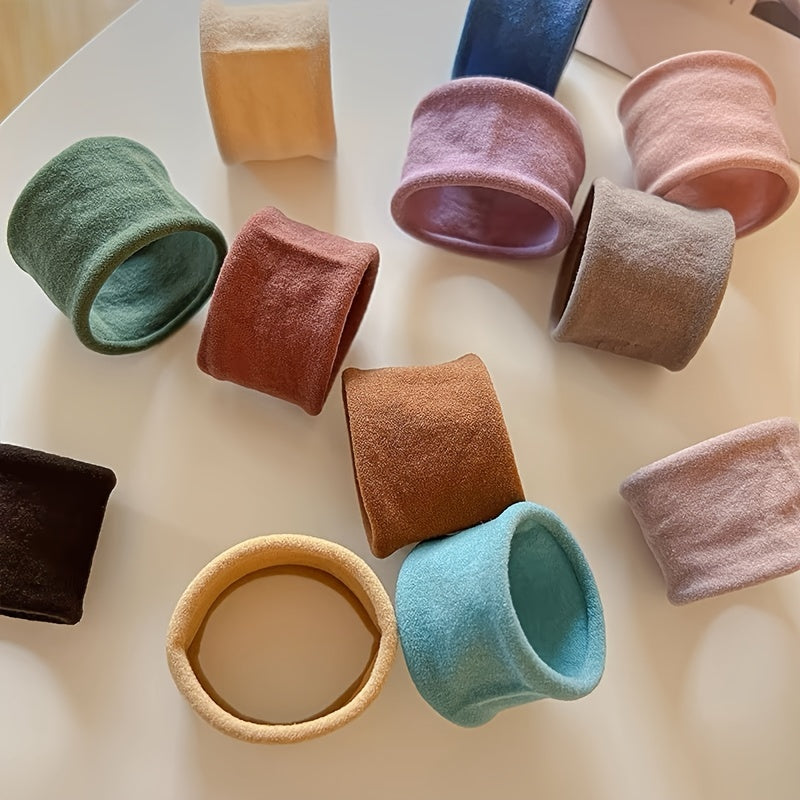 Ayollar qizlar rang-barang naylon elastik soch bog‘lamlari ponytail tutqichlari kichik soch bog‘lamlari scrunchies