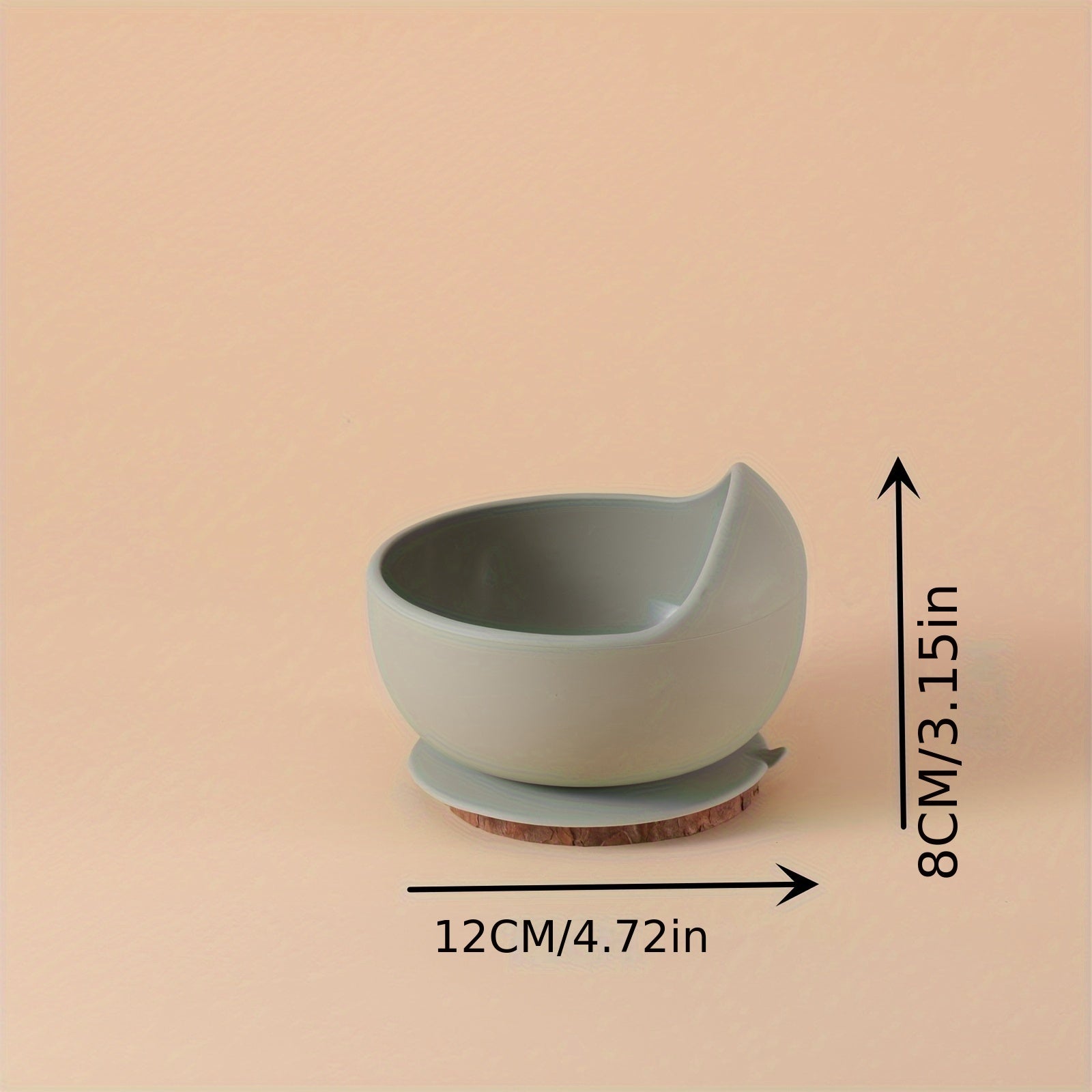 Placa de cena de silicona en forma de caracol para niños, libre de BPA, reutilizable, con base de ventosa, varios colores