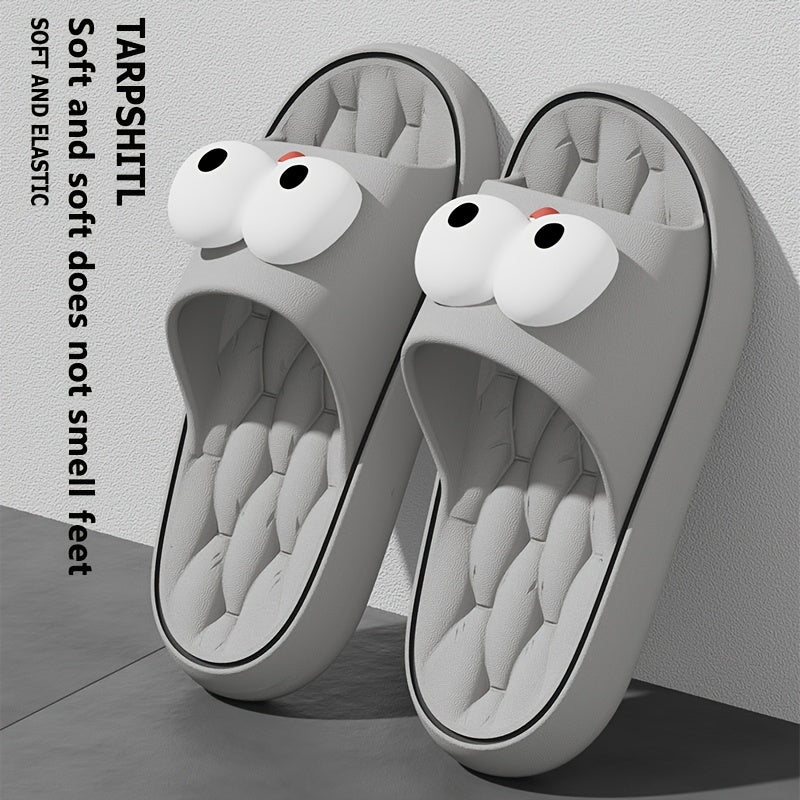 Women's Cartoon Flip-Flops for Summer Outdoor Beach Bathroom Slippers