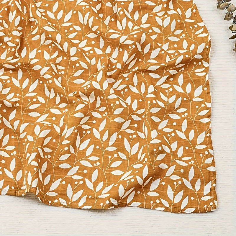 Muslin Swaddle Blanket for Newborns and Infants Soft 2-Layer Multi-Use