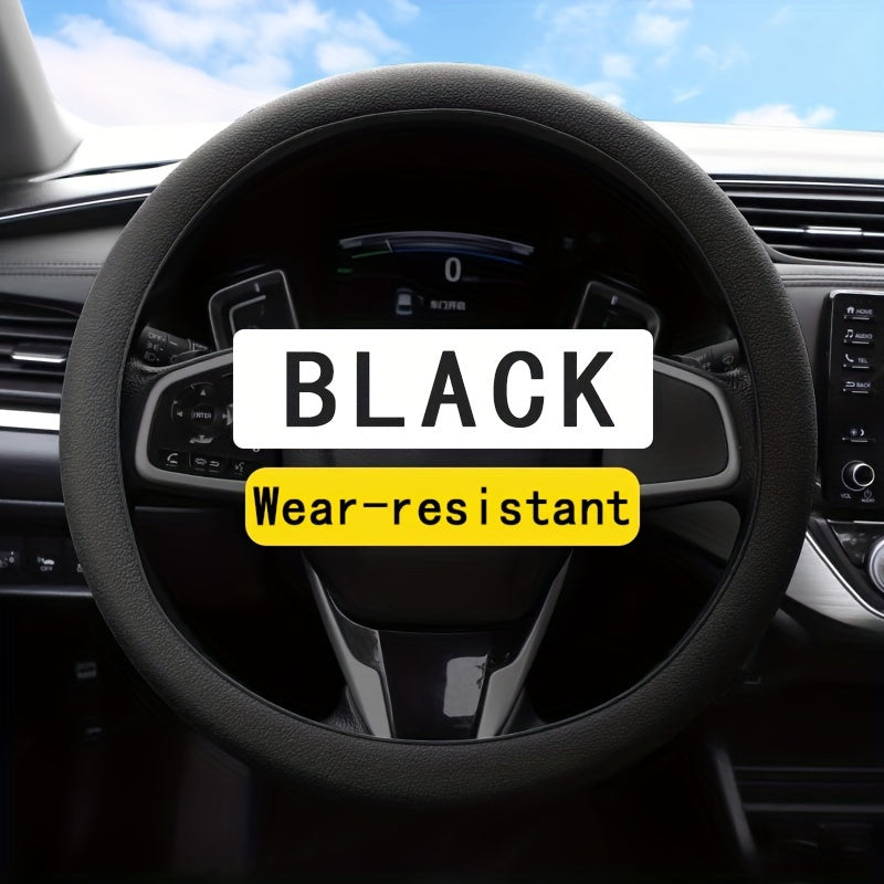 Universal Silicone Steering Wheel Cover Non-Slip Durable Colors