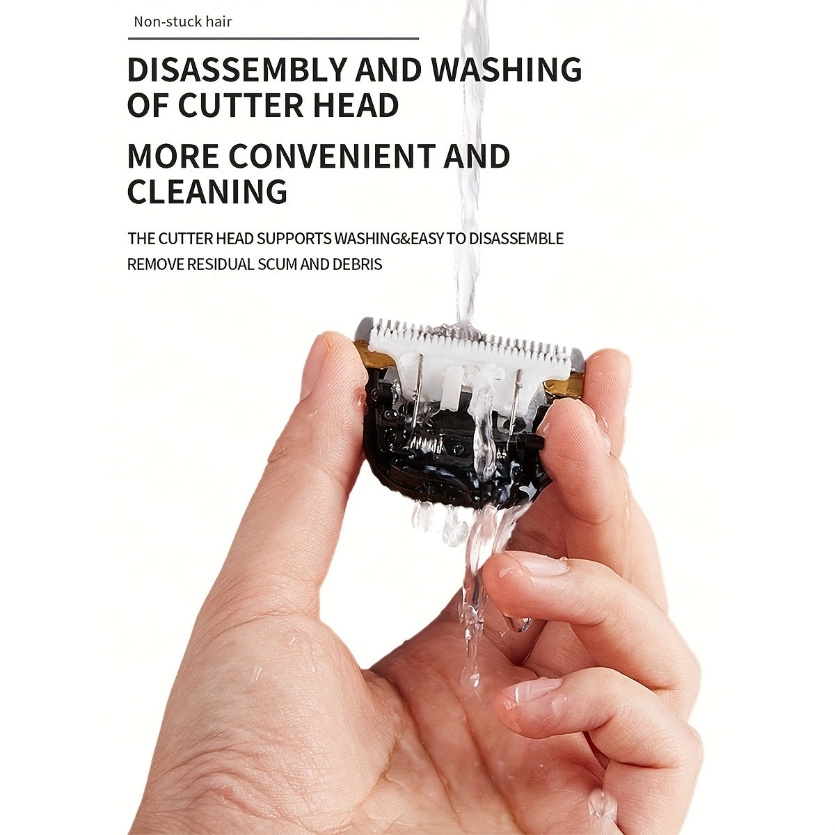 Pet Grooming Clipper USB Rechargeable Low Noise for Cats Dogs and Human Hair