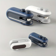 Mini Snak sumkasi yopishtiruvchi, qayta tiklanadigan USB batareyasi, issiqlik bilan yopishtirish va oziq-ovqat saqlash uchun kesish