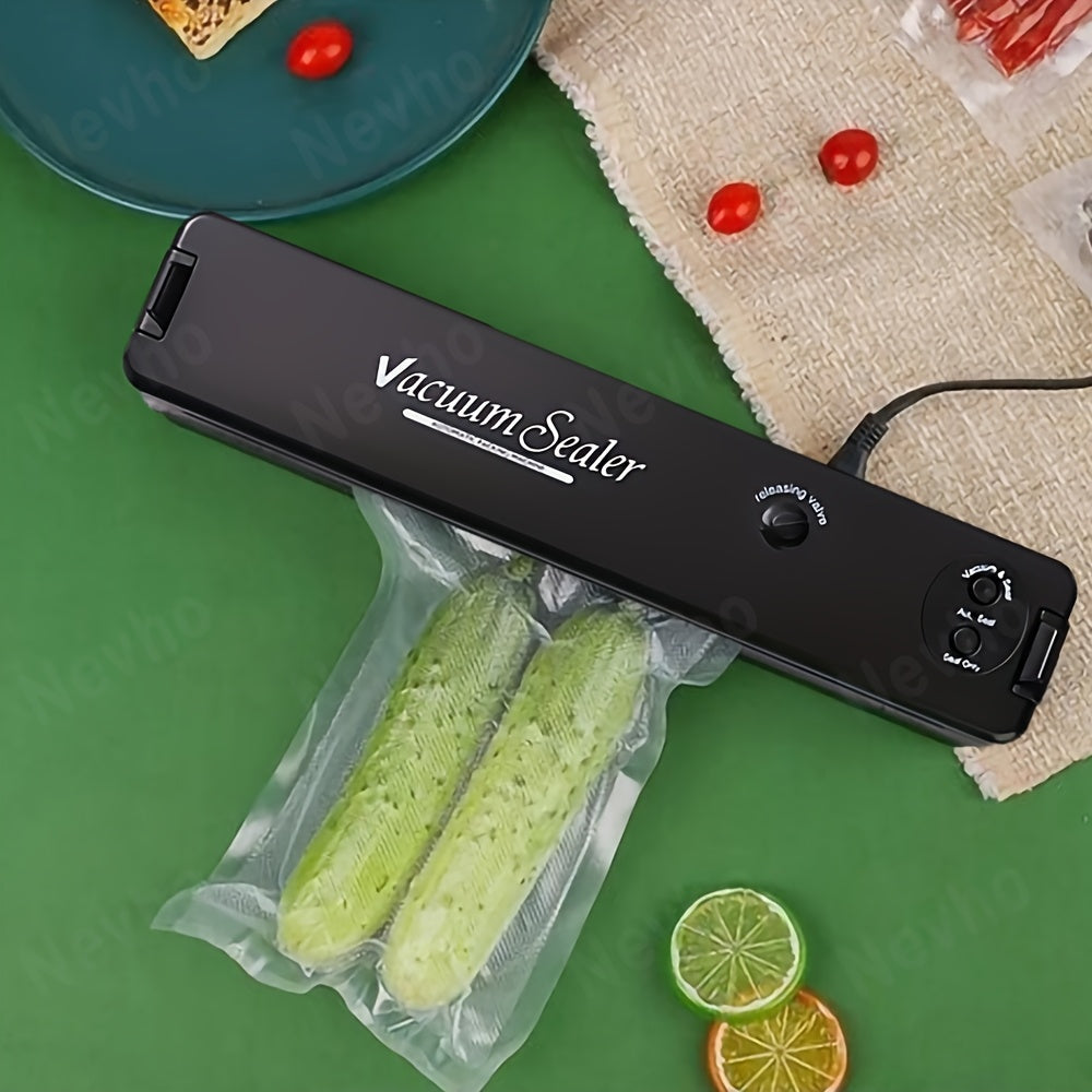 Вакуумный упаковщик для продуктов с мешками для свежести, автоматическая система запайки воздухом для хранения продуктов