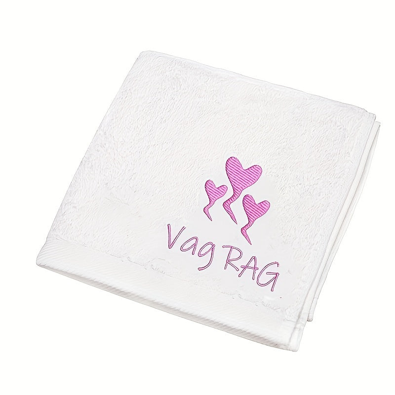 Cotton Heart Kitchen Towel Square 1g/㎡ Knit Fabric Valentine's Day Wedding Gift for Girlfriend