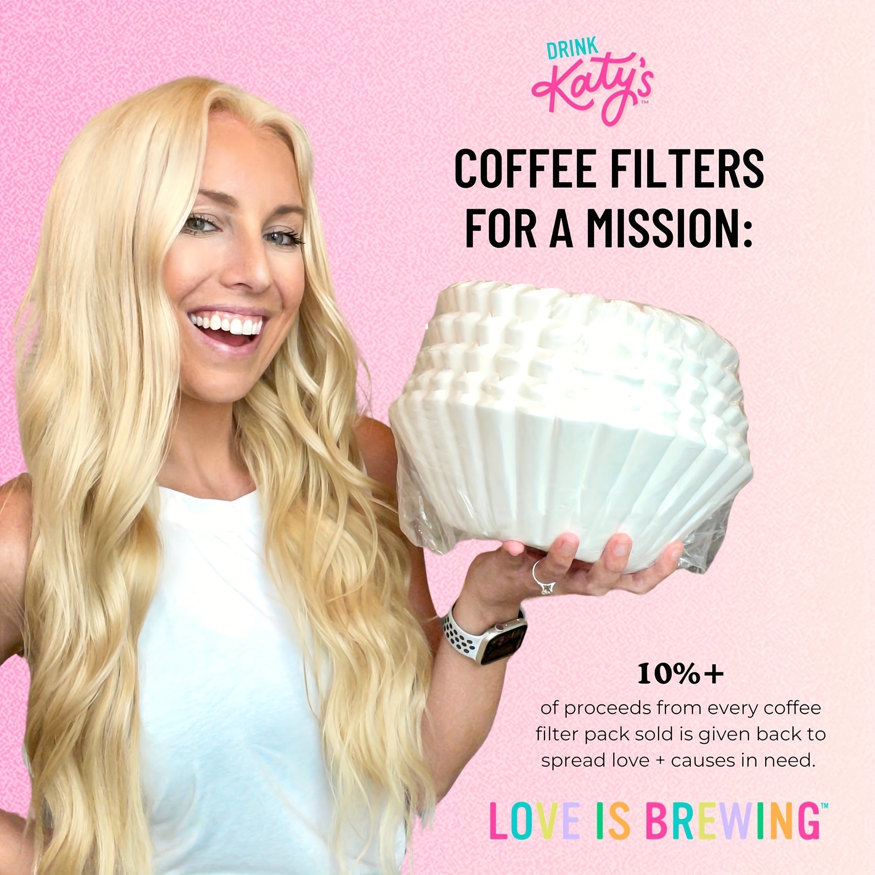 White Coffee Filters for 8-12 Cup Coffee Makers 100 or 200 Pack