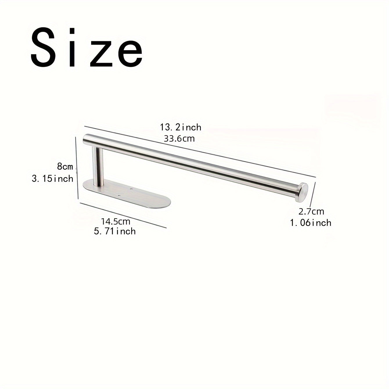 Революционный держатель для бумажных полотенец для дома — не нужно сверлить отверстия, удобная полка для протирания и организации на кухне или в ванной, многофункциональное решение для хранения