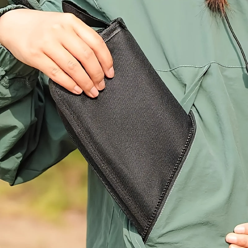 Teen Portable Folding Chair with Iron Alloy Frame for Outdoor Activities and Carry Bag