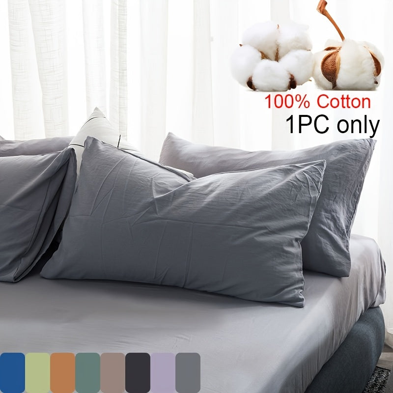 Soft Brushed Pillowcase 47.98x73.99cm Wrinkle Fading Stain Resistant Envelope Closure