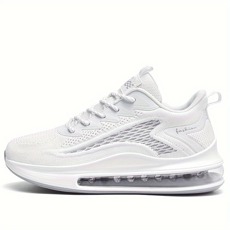 Plus Size Men Sneakers Air Cushion Non Slip Casual Lace-Up Outdoor Shoes