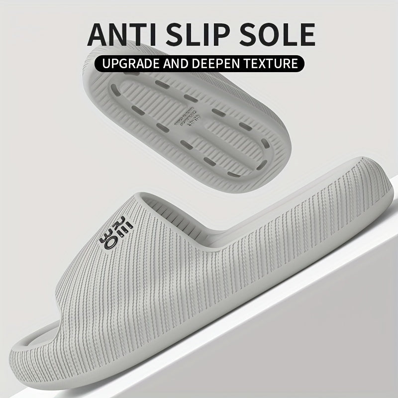 Women's EVA Slide Sandals Summer Non-Slip Thick Sole Indoor White Black