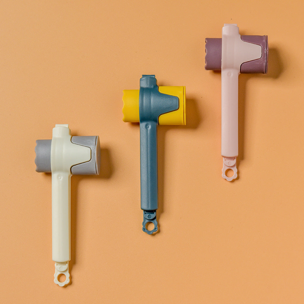 Dual-opening sealing spout for plastic food bags moisture-proof easy pouring funnel home use durable