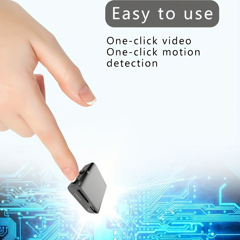 Compact 720p Video Recording Camera with Night Vision Motion Detection Battery