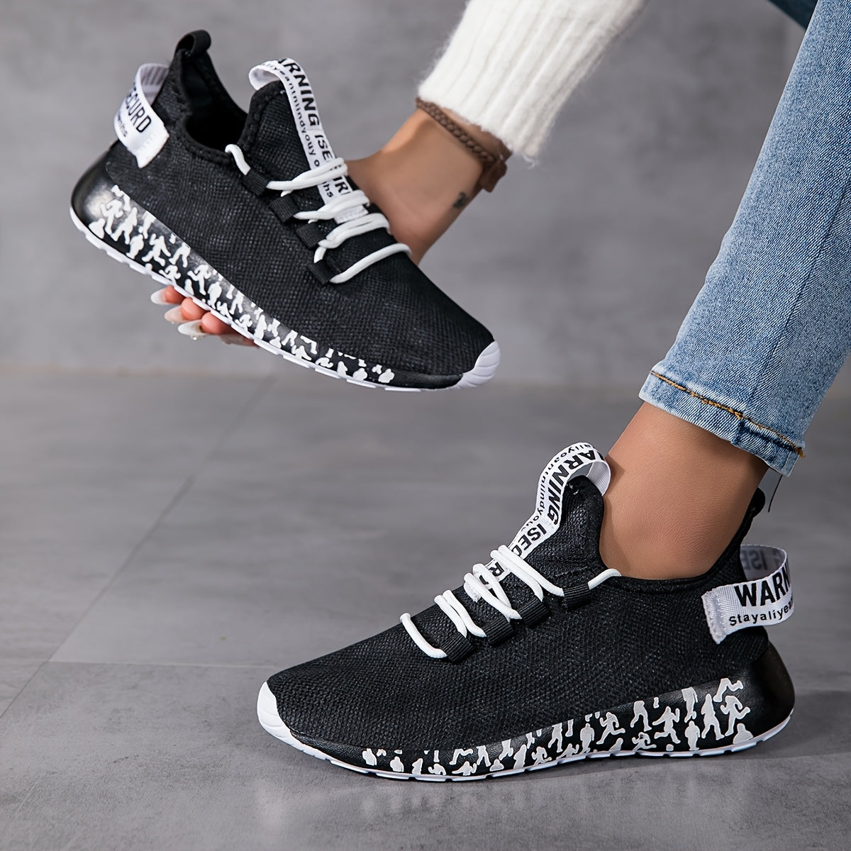 Women's Casual Sports Shoes Beacon Knit Breathable Lightweight Shock-Absorbing