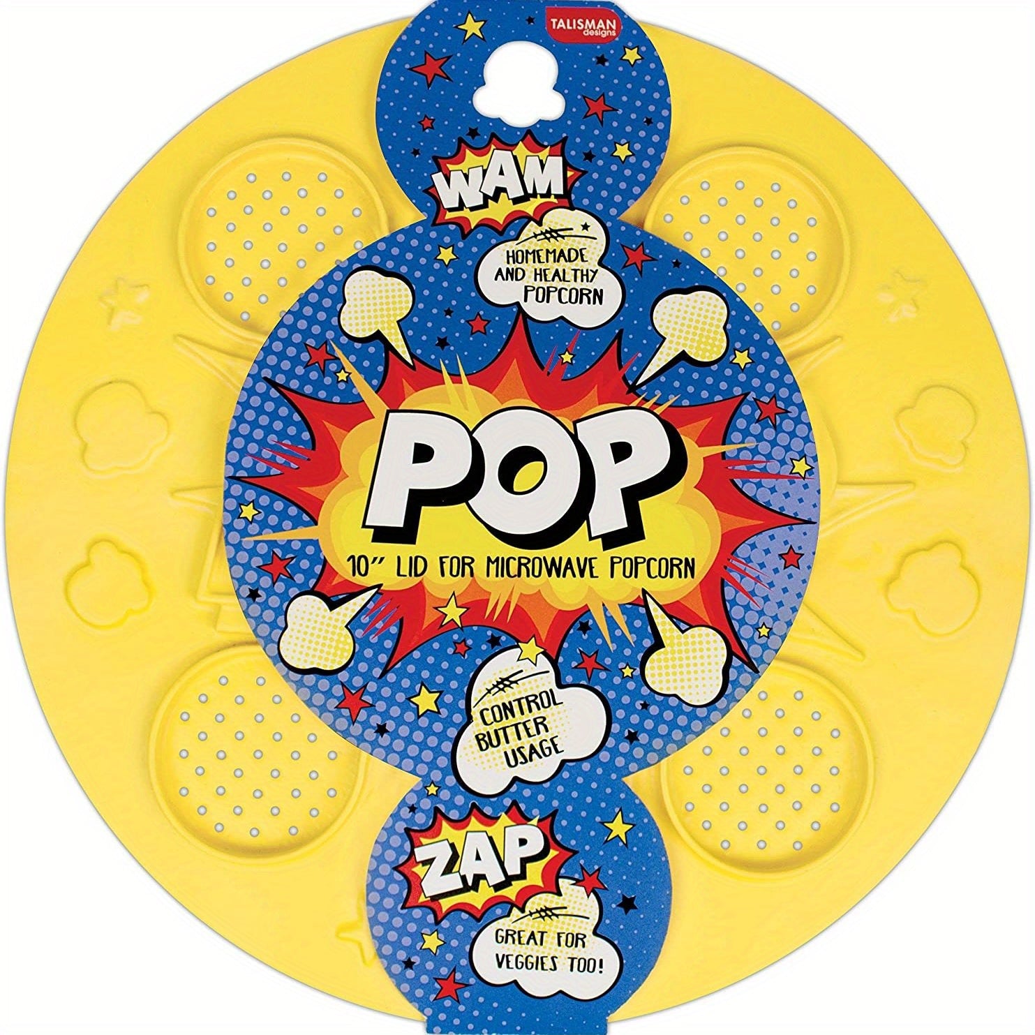 Tapa de silicona para microondas para palomitas de maíz, herramienta de cocina para sazonar y dar sabor