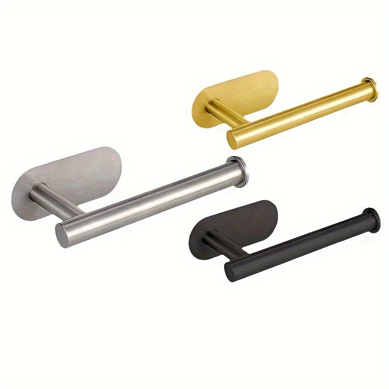 Devorga o'rnatiladigan qora zanglamaydigan po'latdan yasalgan o'ram va hojatxona qog'ozini ushlagich